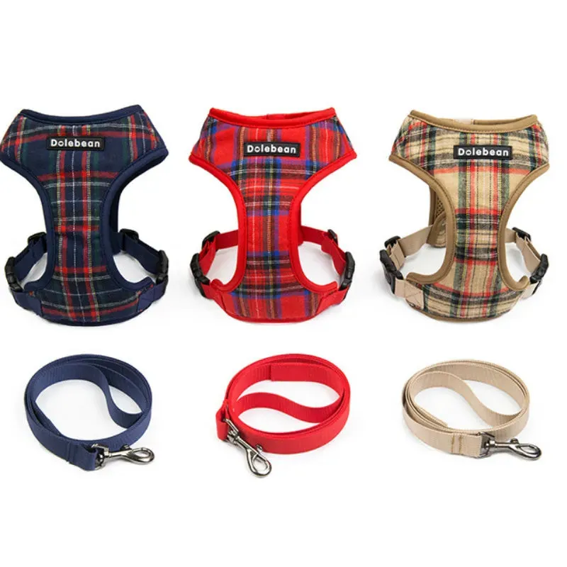 Festive Dog Harness – Holiday Colors & Patterns for Stylish Comfort