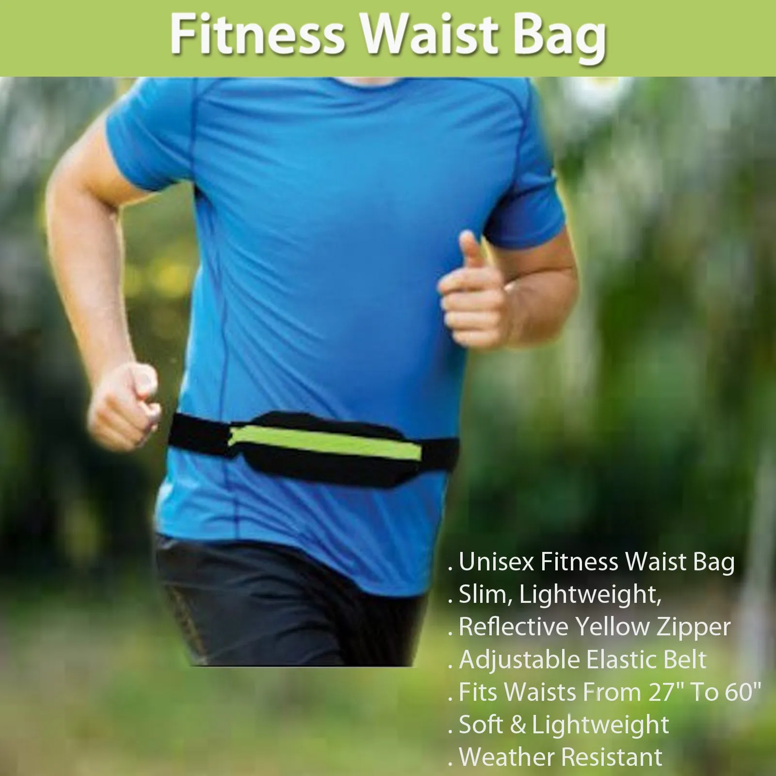 Fitness Waist Bag Belt