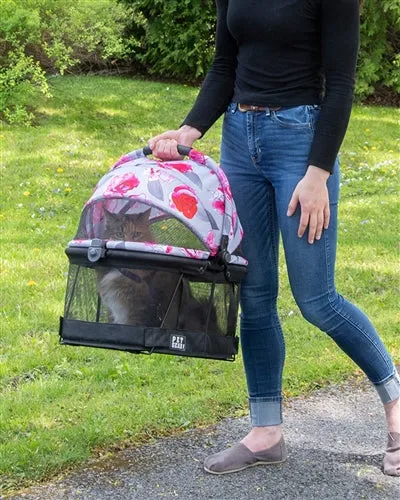 Floral View 360 Pet Carrier & Car Seat