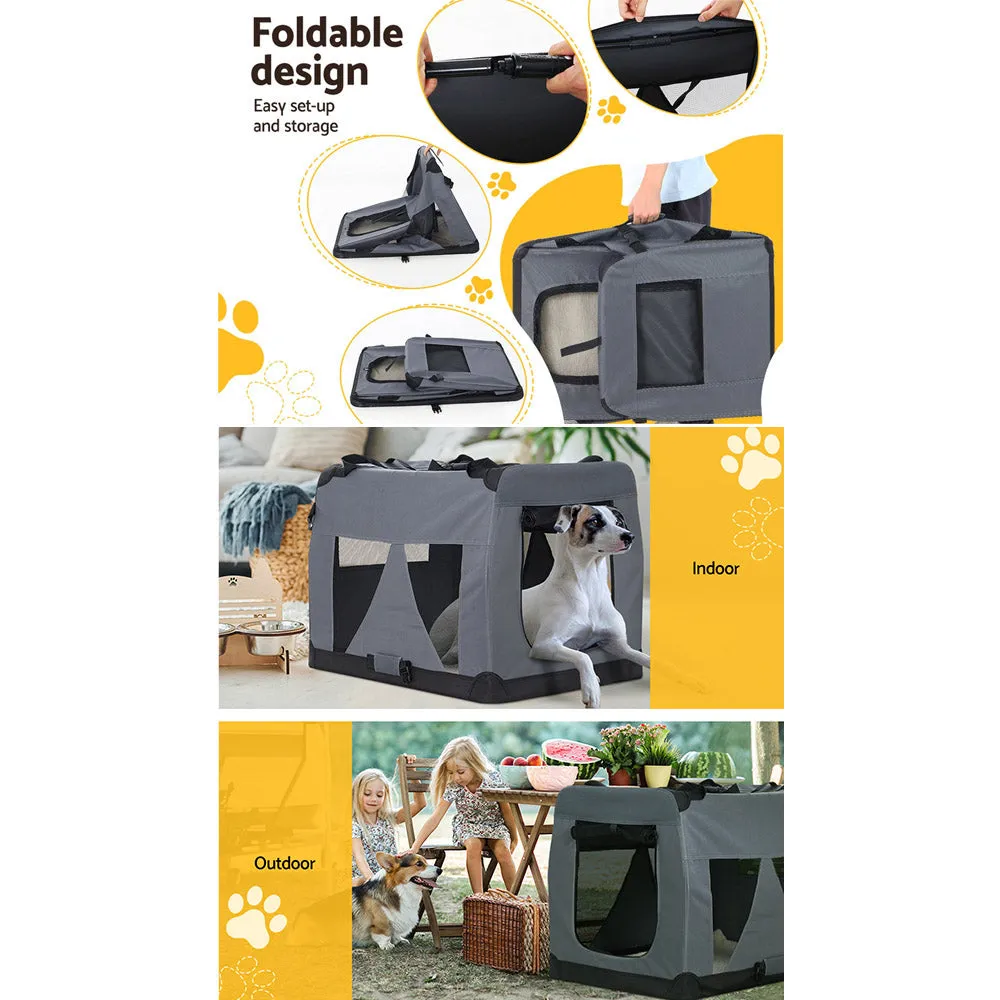 Foldable 4XL Soft Pet Carrier with Mesh Window i.Pet