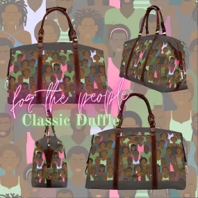 FOR THE PEOPLE Large Classic Travel Duffle