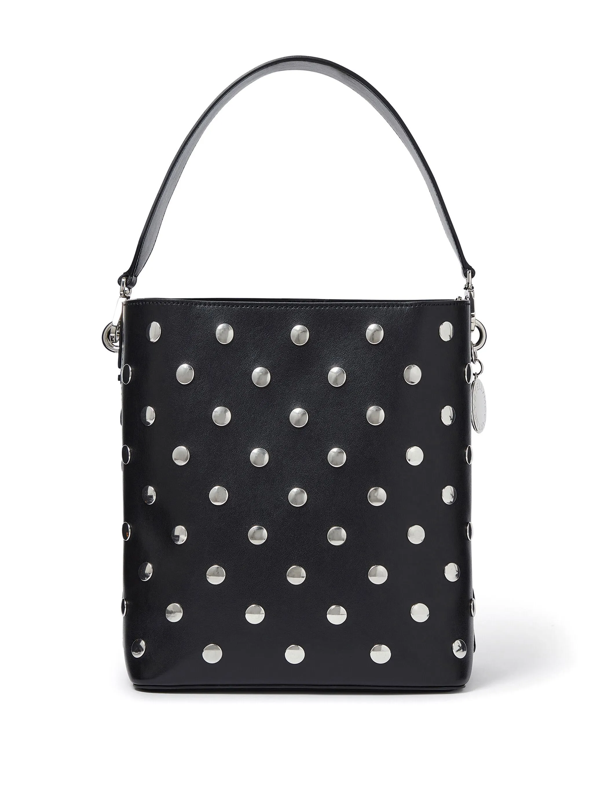 Frayme Studded Large Bucket Bag