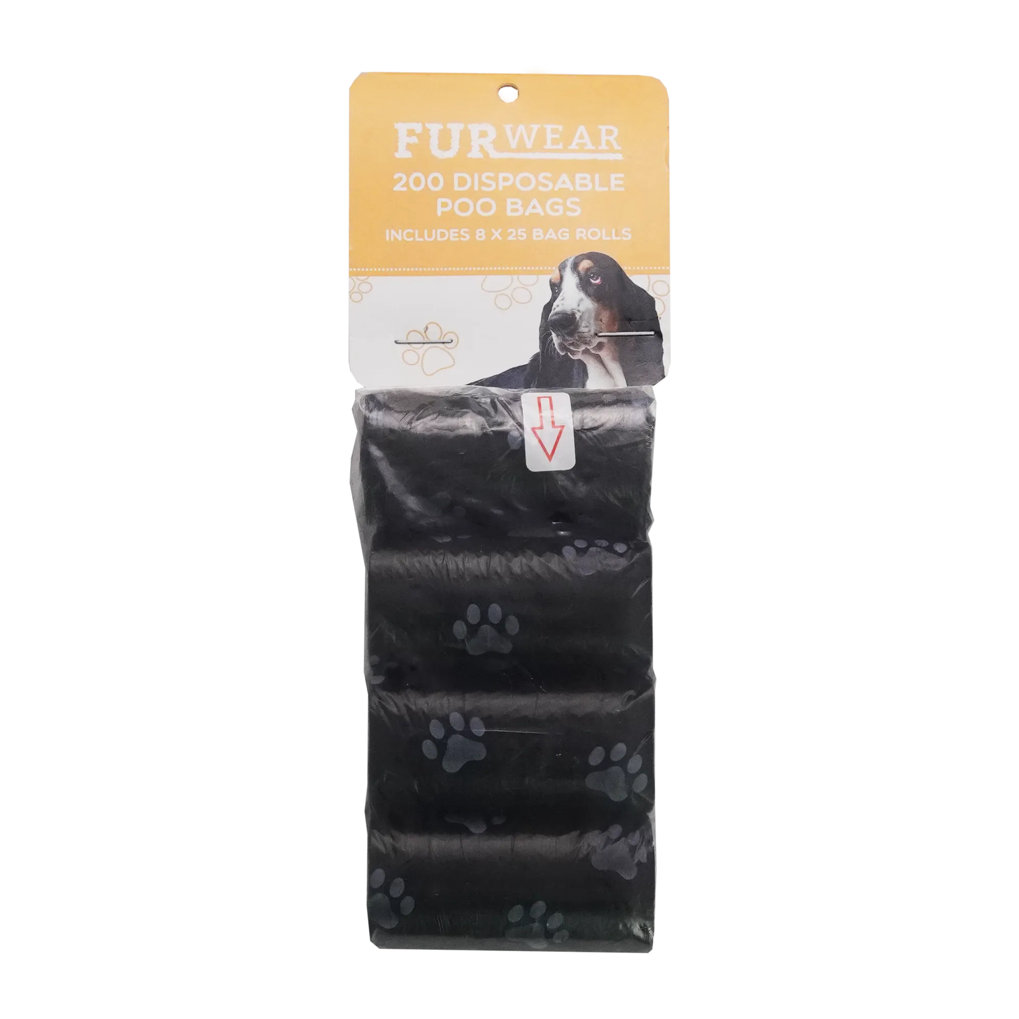 Furwear - Poo Bags (Black) (200pk)