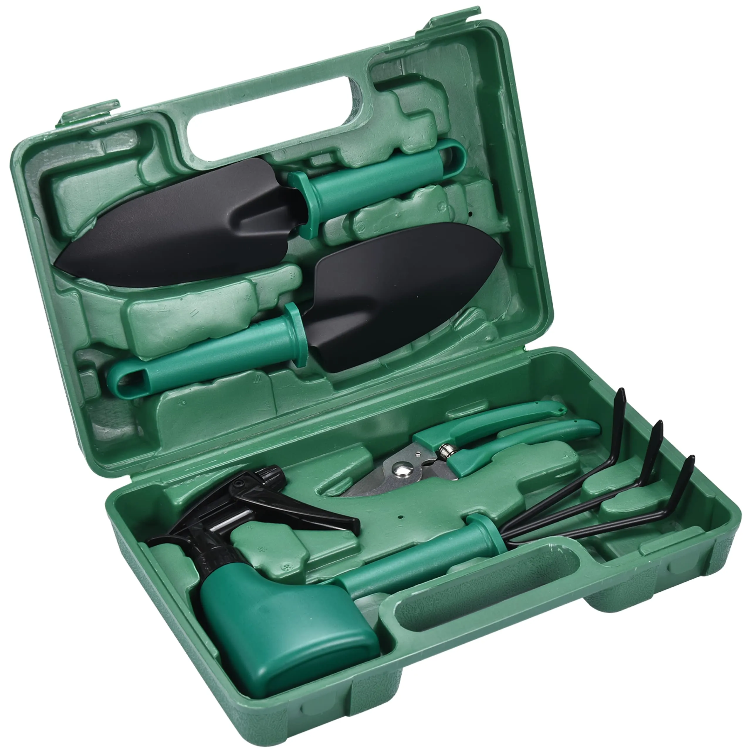 Garden Tool Set 5pcs - Gardening Hand Tools - Garden Kit, Tool Box Set For Yard