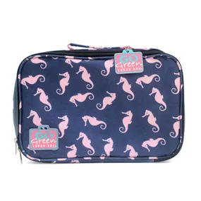 Go Green Lunch Box - Sea Horse with Purple Box