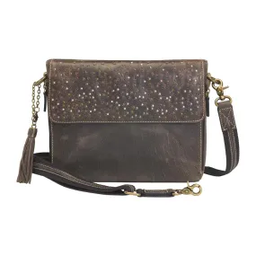 GTM Distressed Clutch W/Carry Conceal Compartment