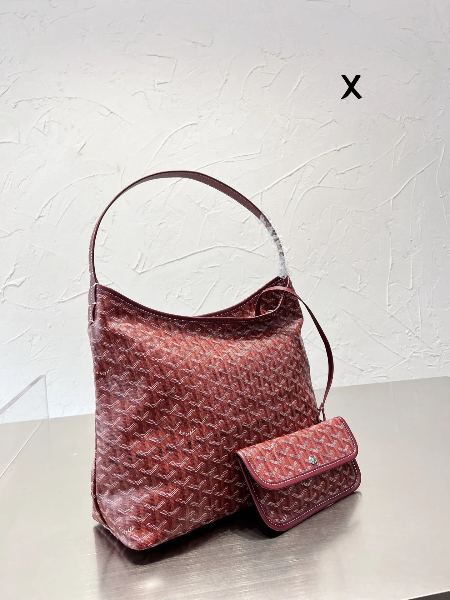 GY004 Goyard Bohème Hobo Bag / 14.5x9.8x5.9inch