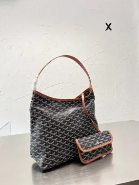 GY004 Goyard Bohème Hobo Bag / 14.5x9.8x5.9inch