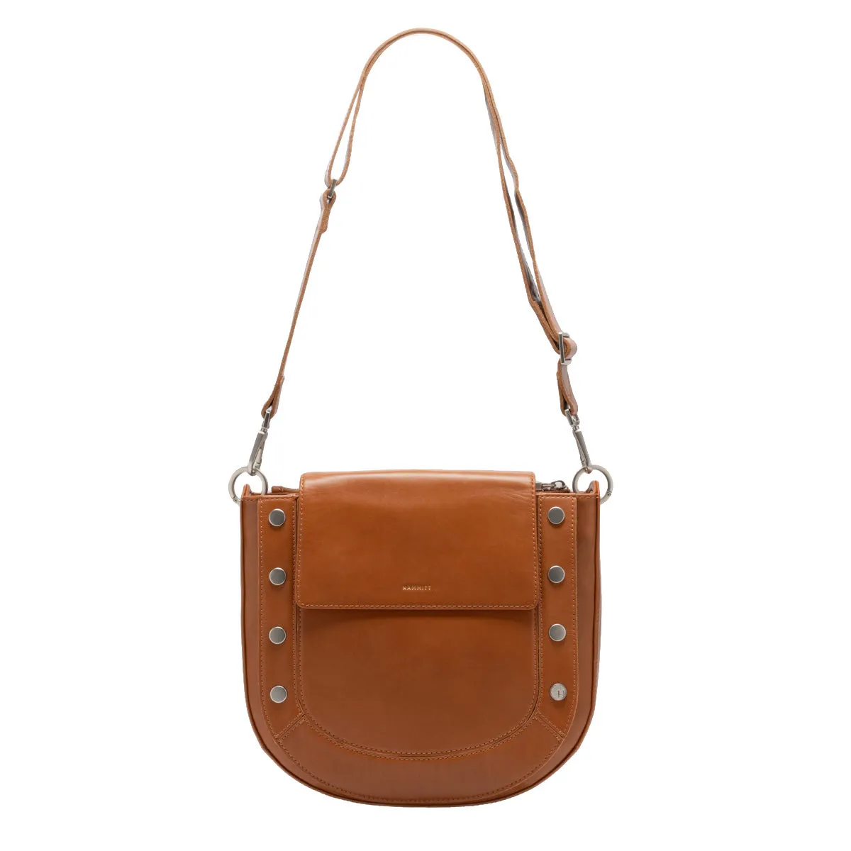 Hammitt Kayce Saddle Leather Bag in Caffe Tan