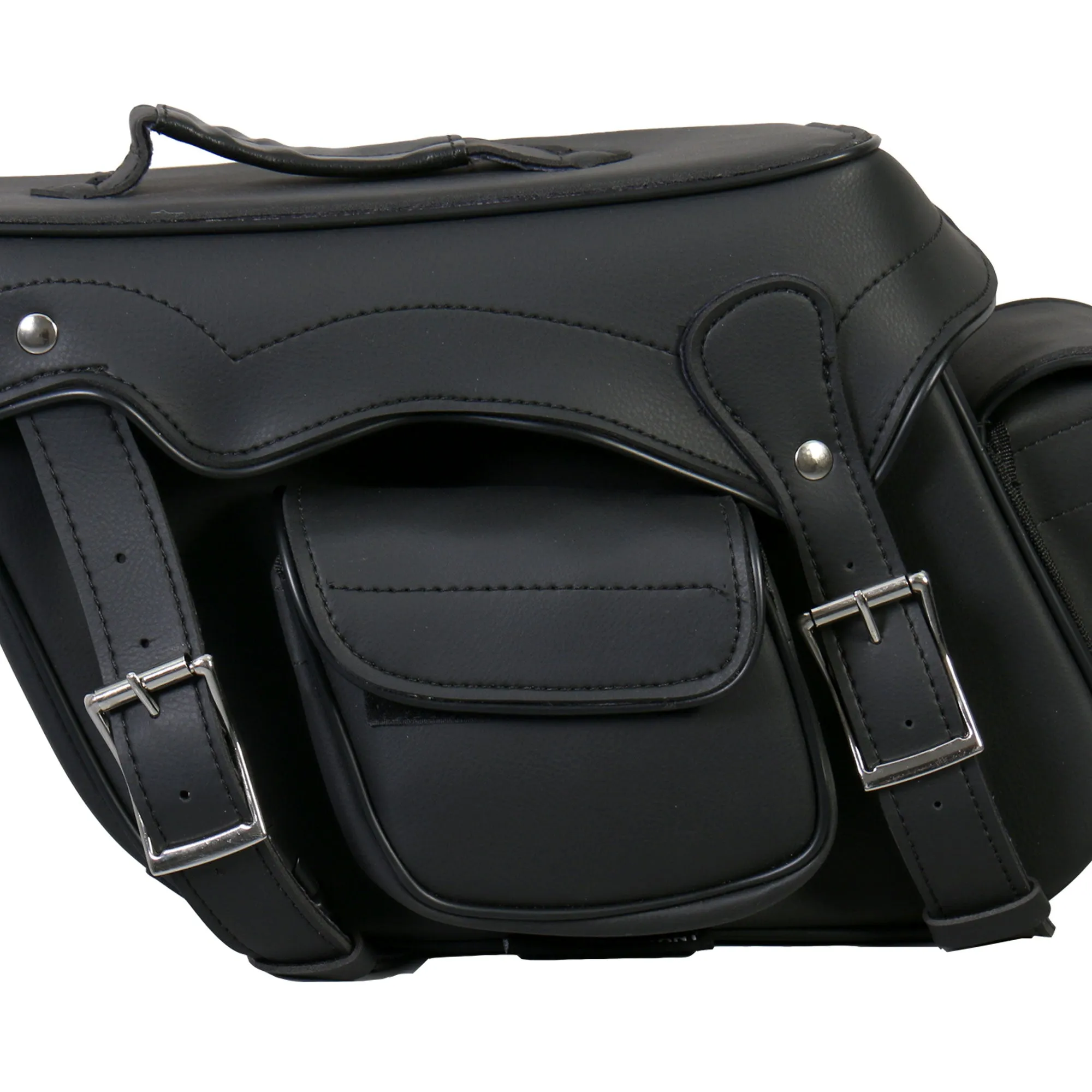 Hot Leathers SDA1004 Extra Large Saddle Bag with Concealed Carry