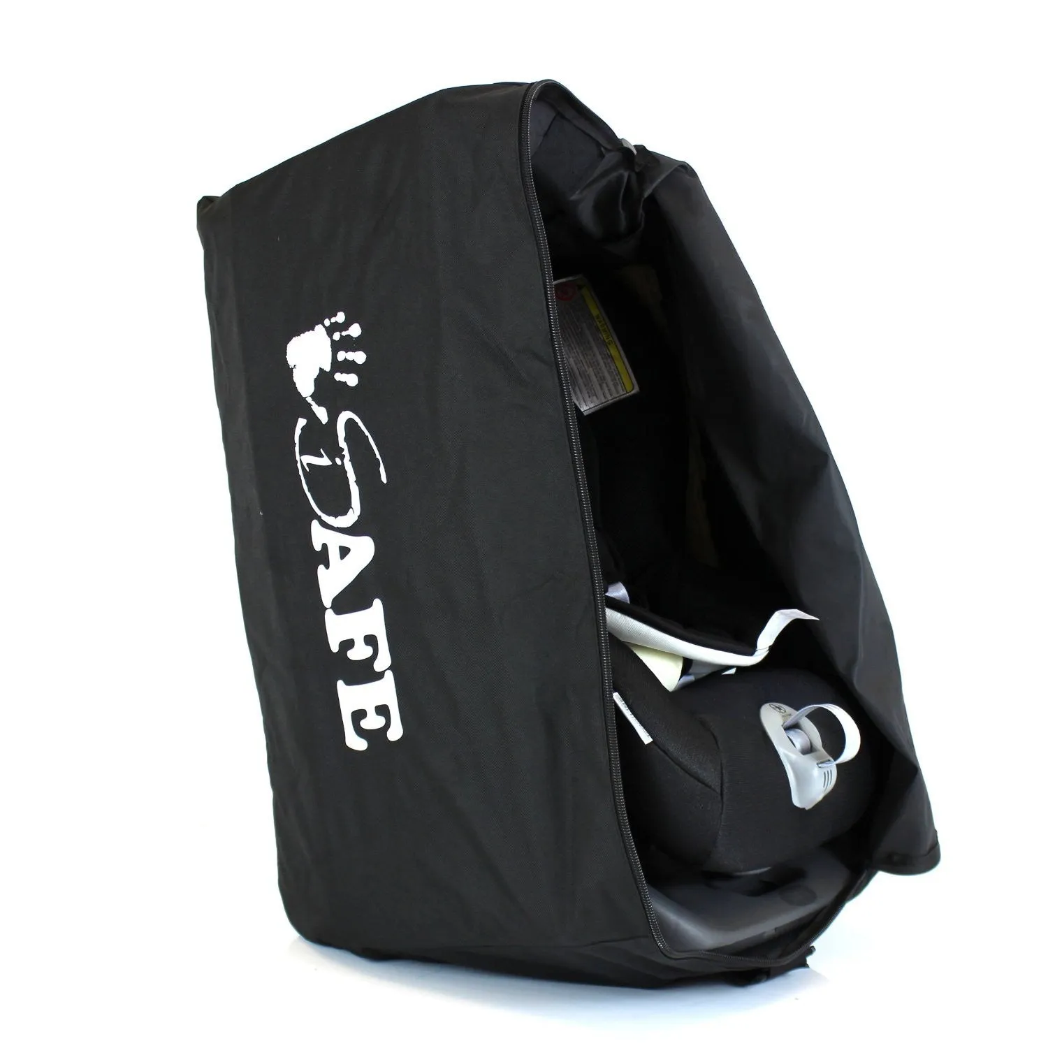 iSafe Carseat Travel / Storage Bag For Maxi-Cosi Familyfix Pearl Car Seat & Base (Black Raven)