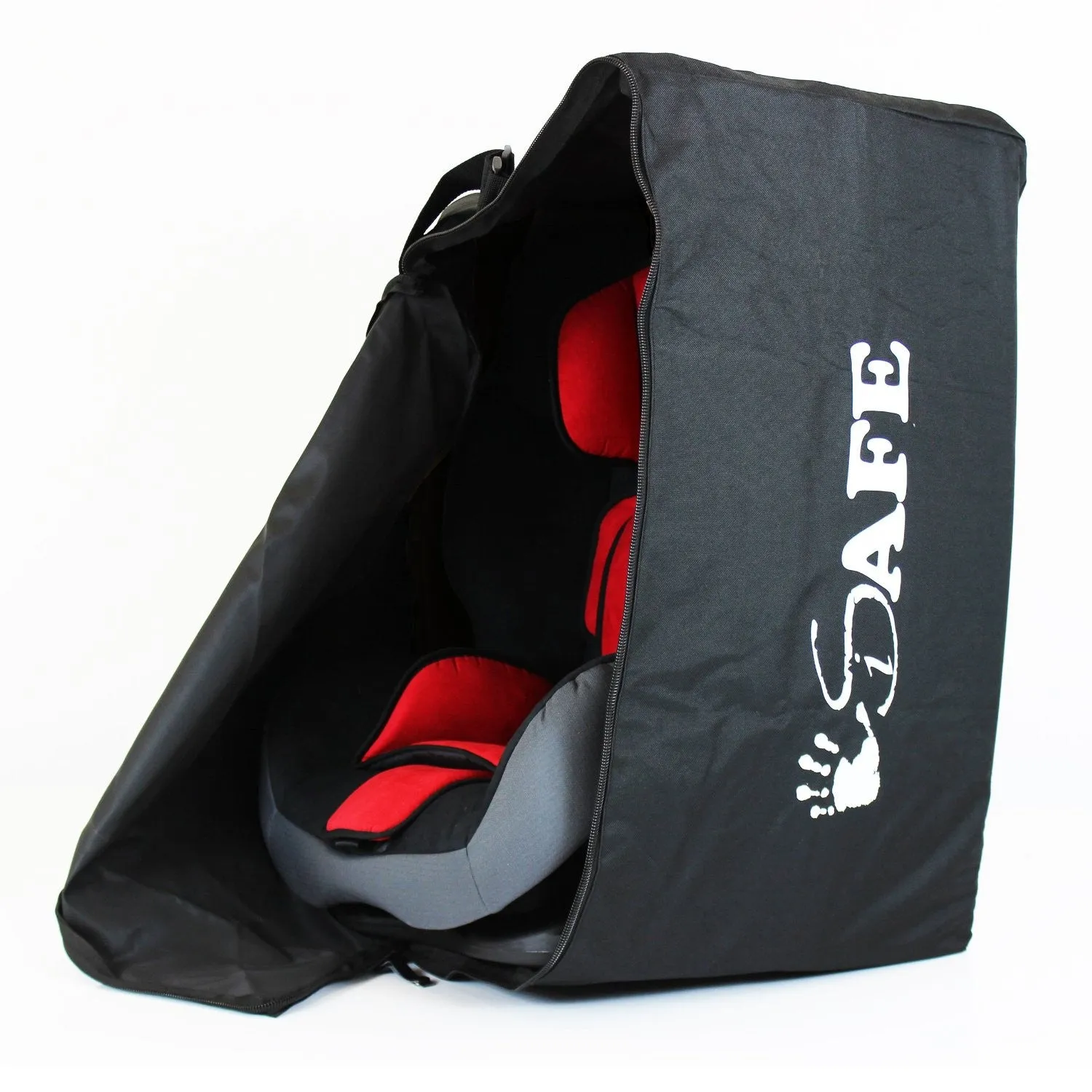 iSafe Carseat Travel / Storage Bag For Maxi-Cosi Familyfix Pearl Car Seat & Base (Black Raven)