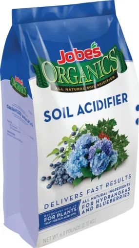 Jobes 09364 Soil Acidifier, 6 lb, Granular :BAG: QUANTITY: 1