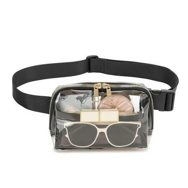 Juni Clear Stadium Belt Bag // 5 colors