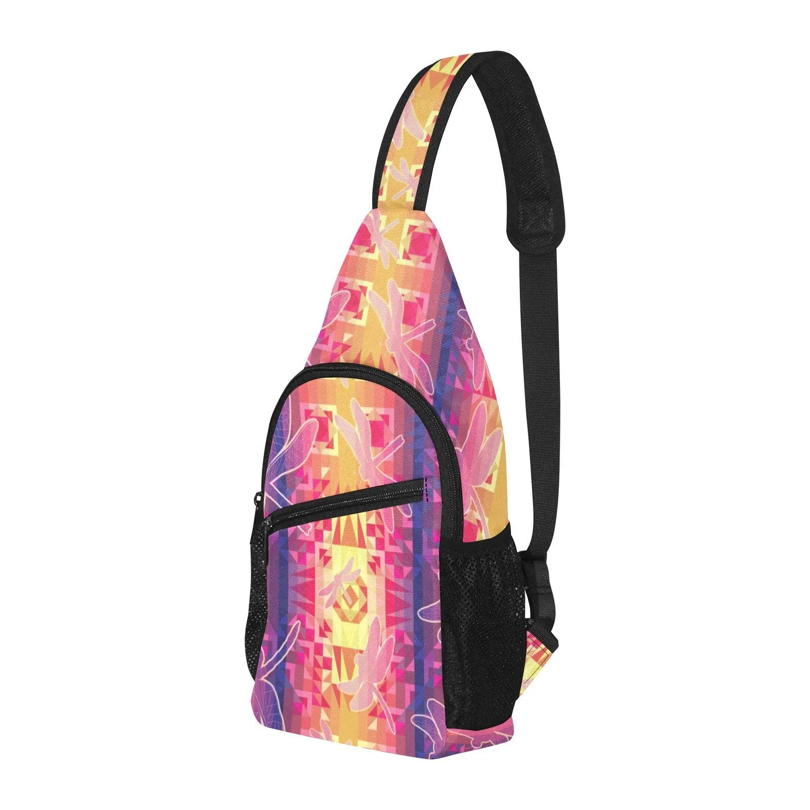 Kaleidoscope Dragonfly Chest Bag