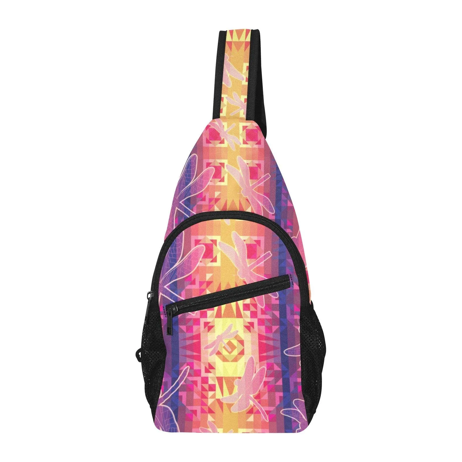 Kaleidoscope Dragonfly Chest Bag