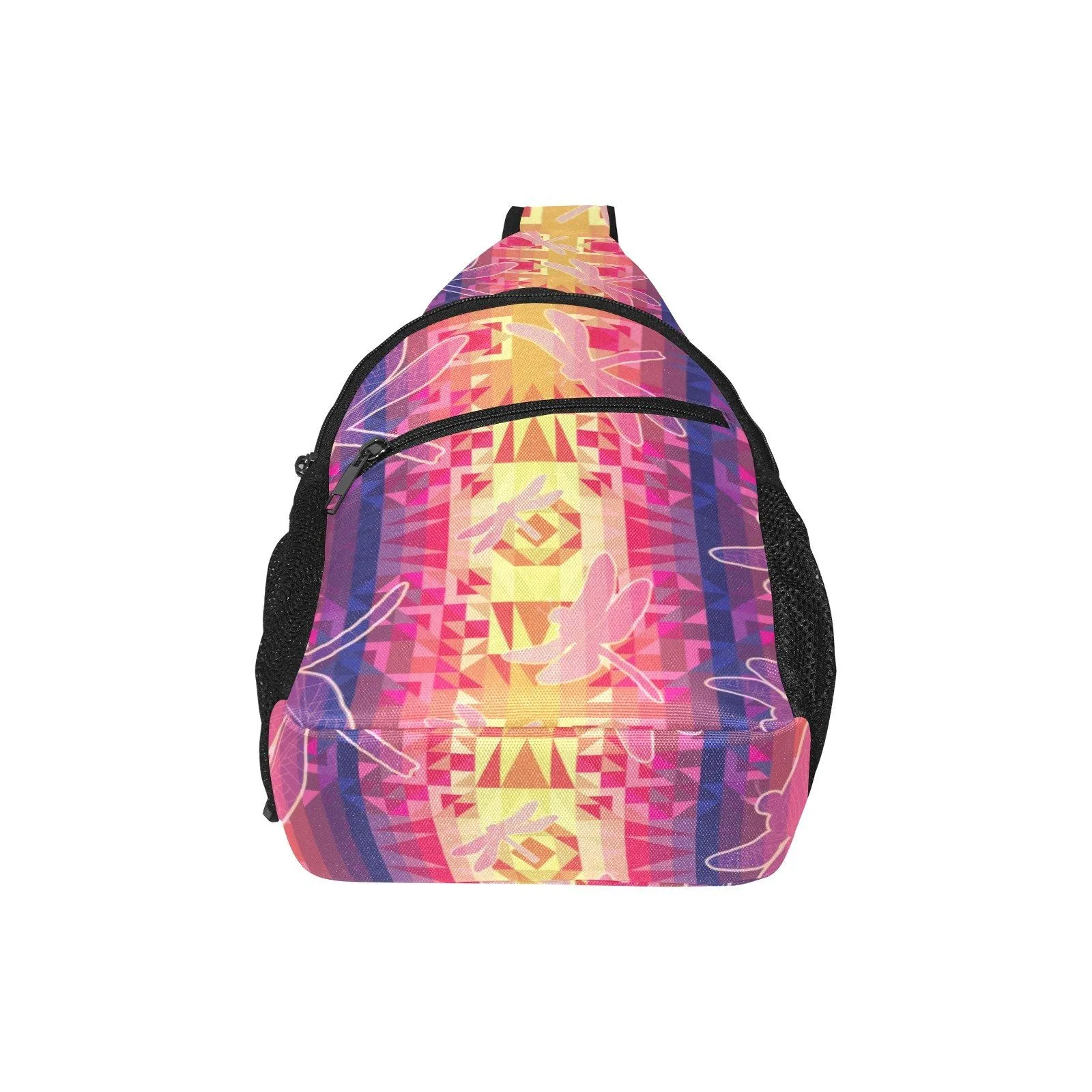 Kaleidoscope Dragonfly Chest Bag