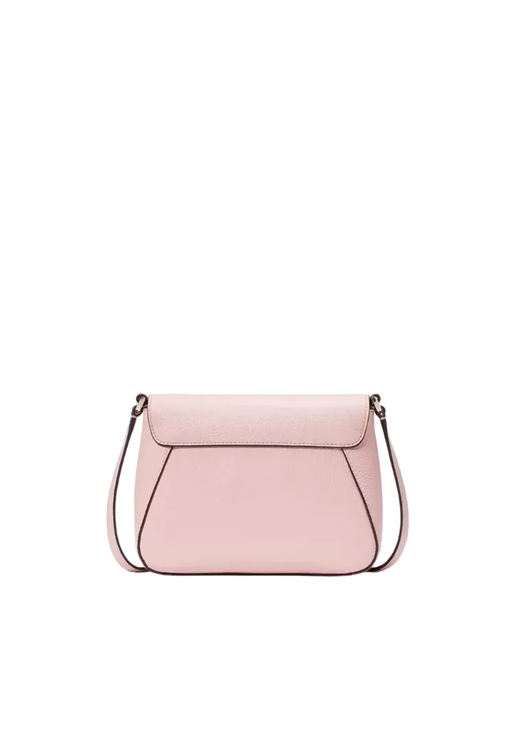 Kate Spade Monica Small Flap Crossbody Bag In Shimmer Pink KF364