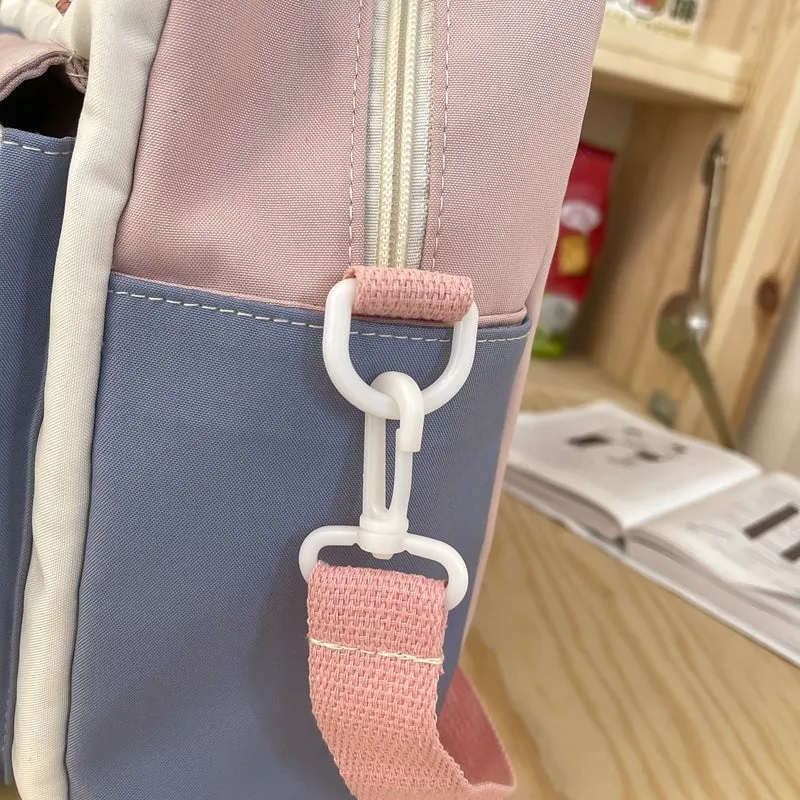 Kawaii School Backpack & Shoulder Bag