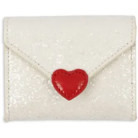 Konges Sløjd Cream Glitter Love Letter Wallet