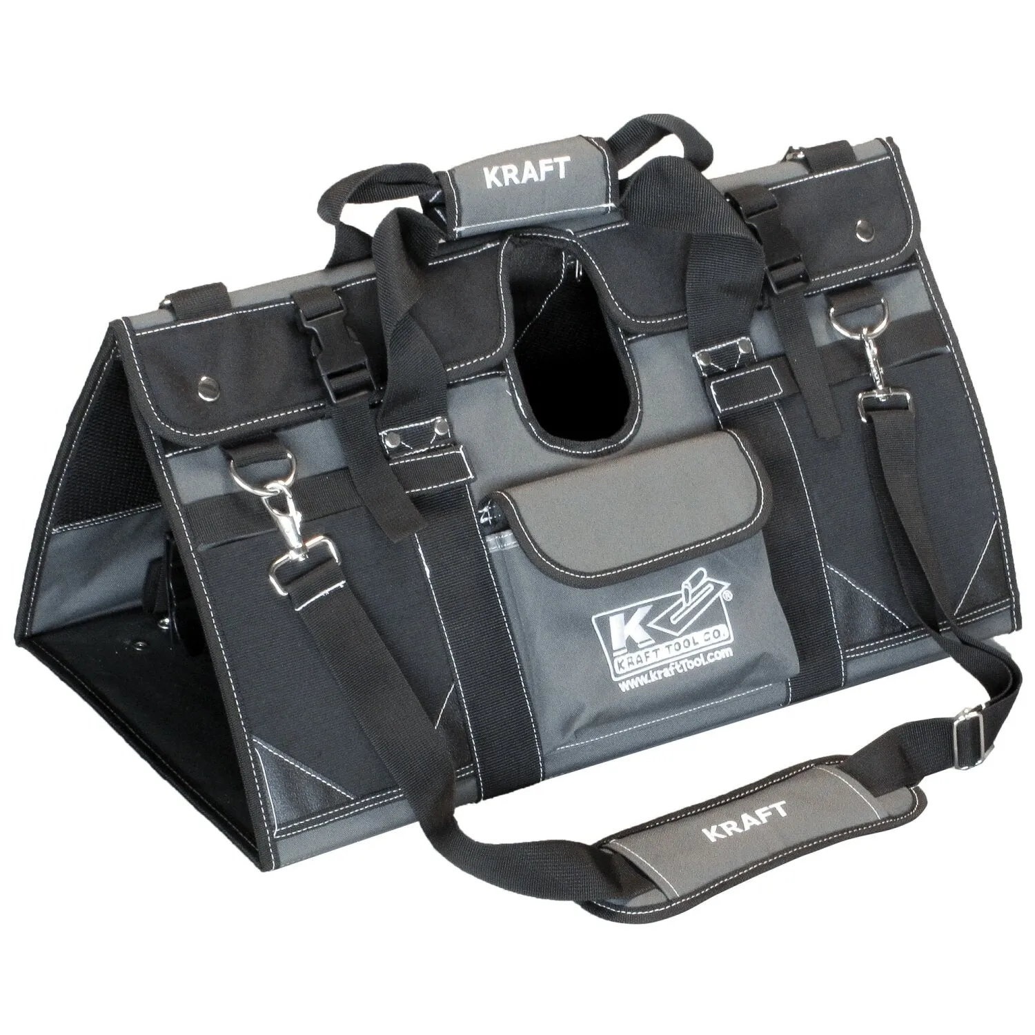 Kraft Tool CC1019 EZY-Tote Tool Carrier with 48" Channel Float, Orbit-er Bracket, and (4) 6 Ft. 1-3/4" Button Handles