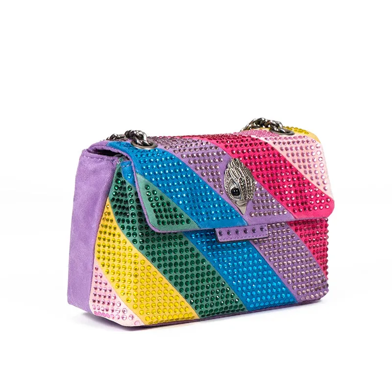 Kurt Keiger Rainbow Studded Shoulder Bag