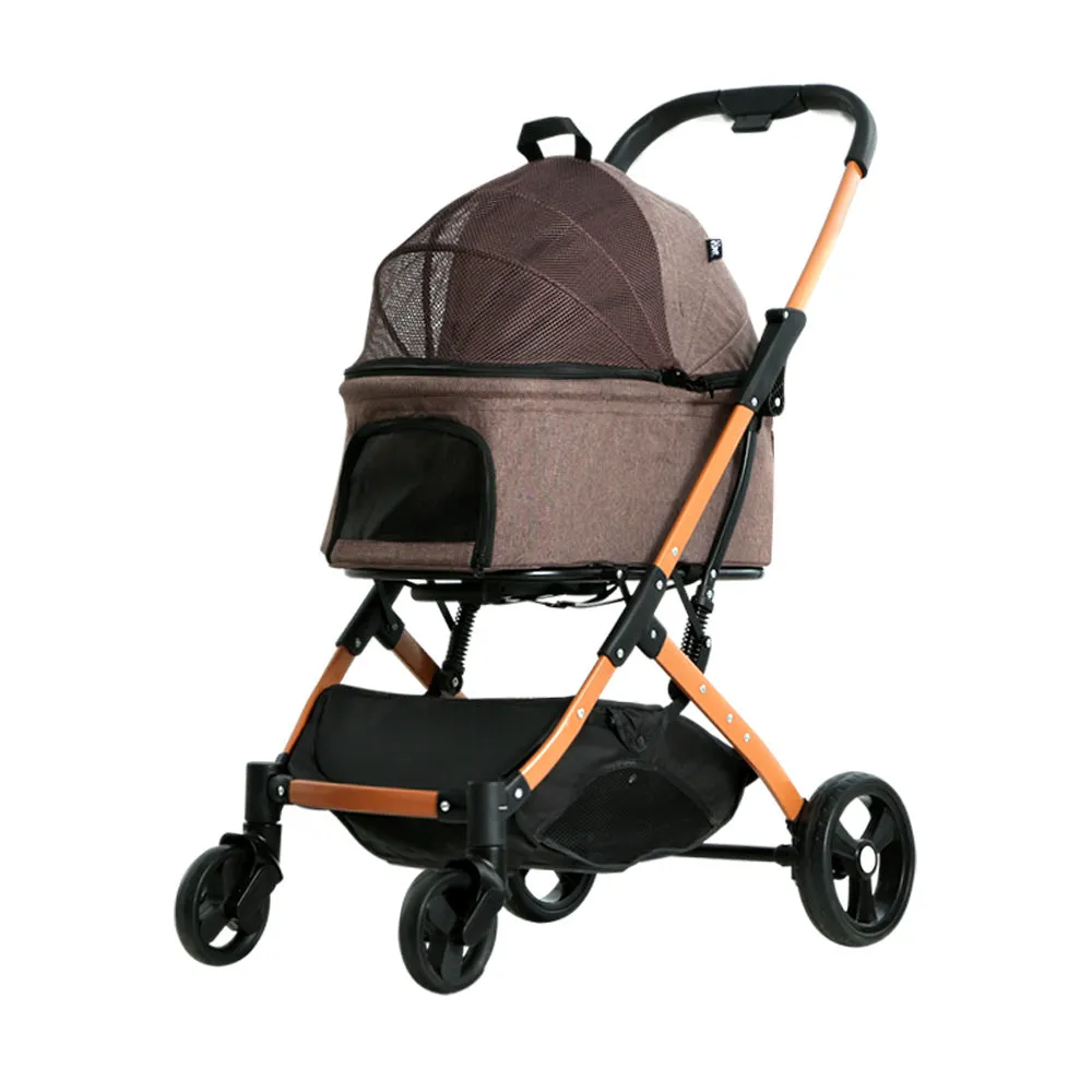 Large Foldable Pet Stroller, Carrier & Car Seat - i.Pet