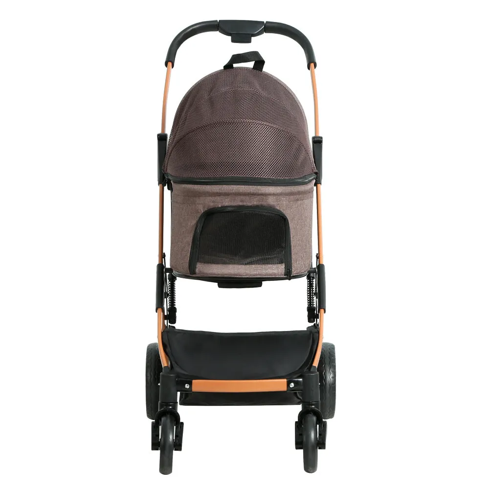 Large Foldable Pet Stroller, Carrier & Car Seat - i.Pet