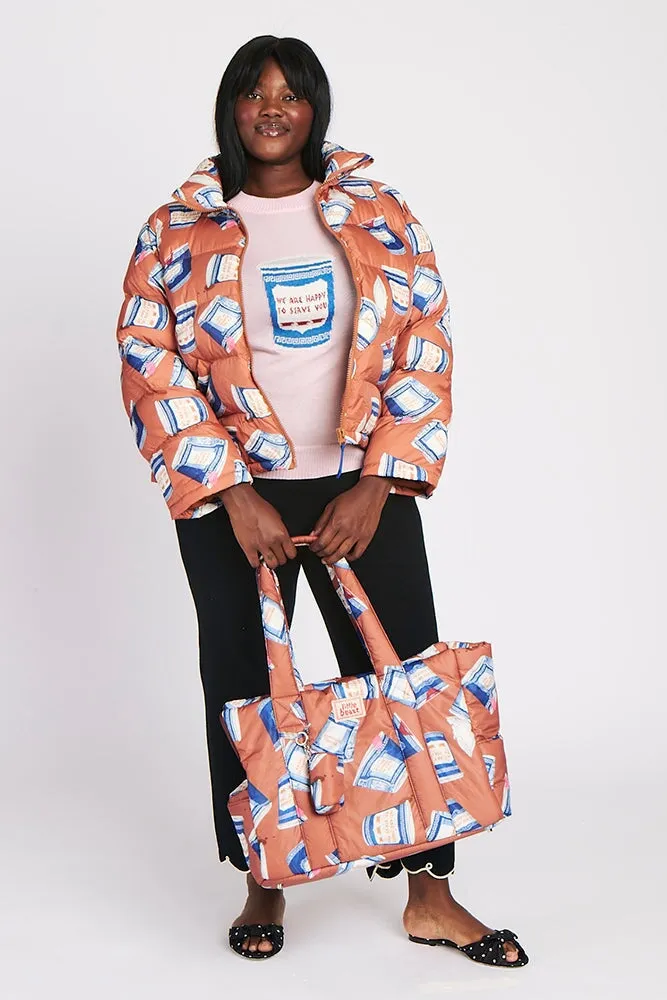 Little Beast x Rachel Antonoff Puffer Dog Carrier