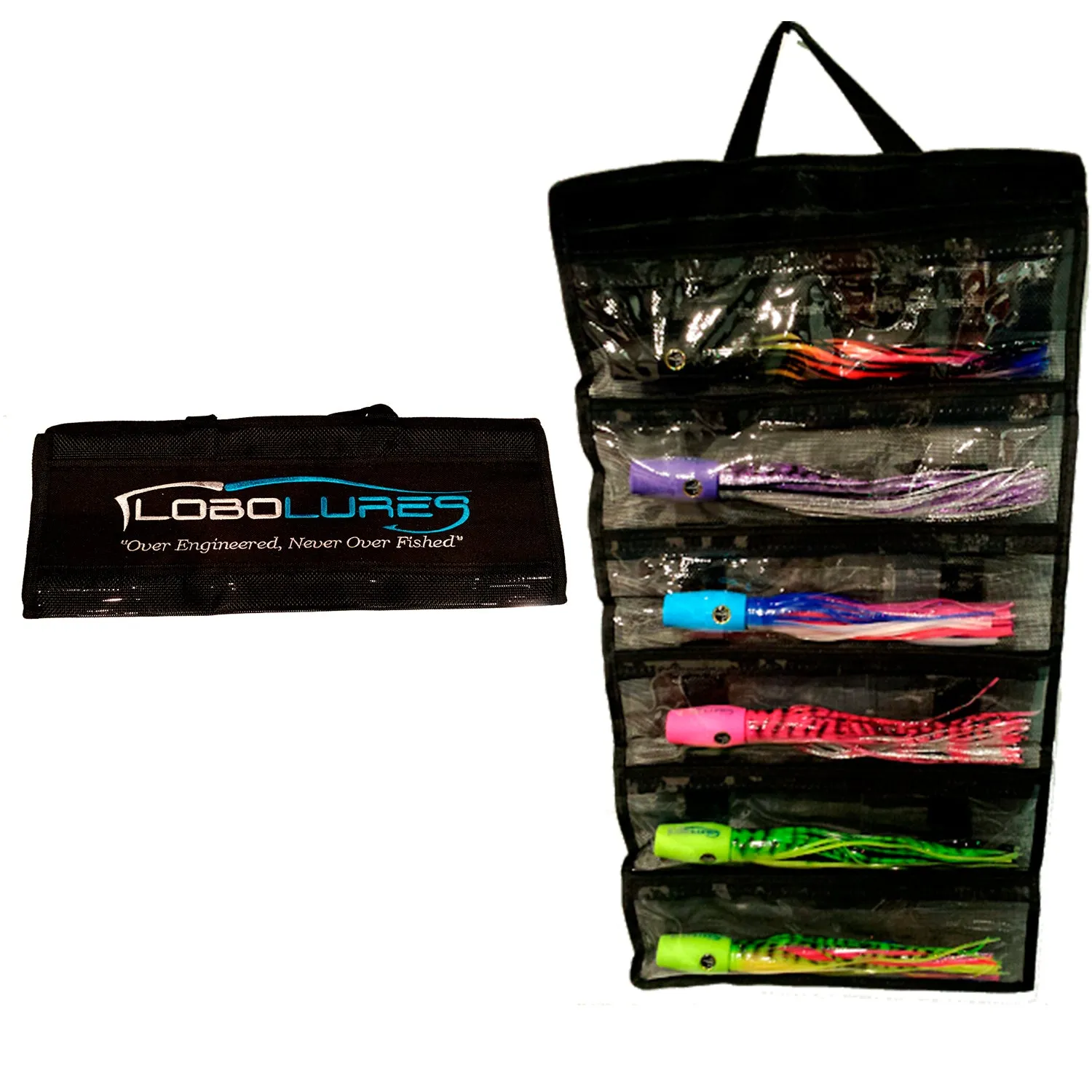 Lobo Lures #2 Large 6 Pocket Lure Bags