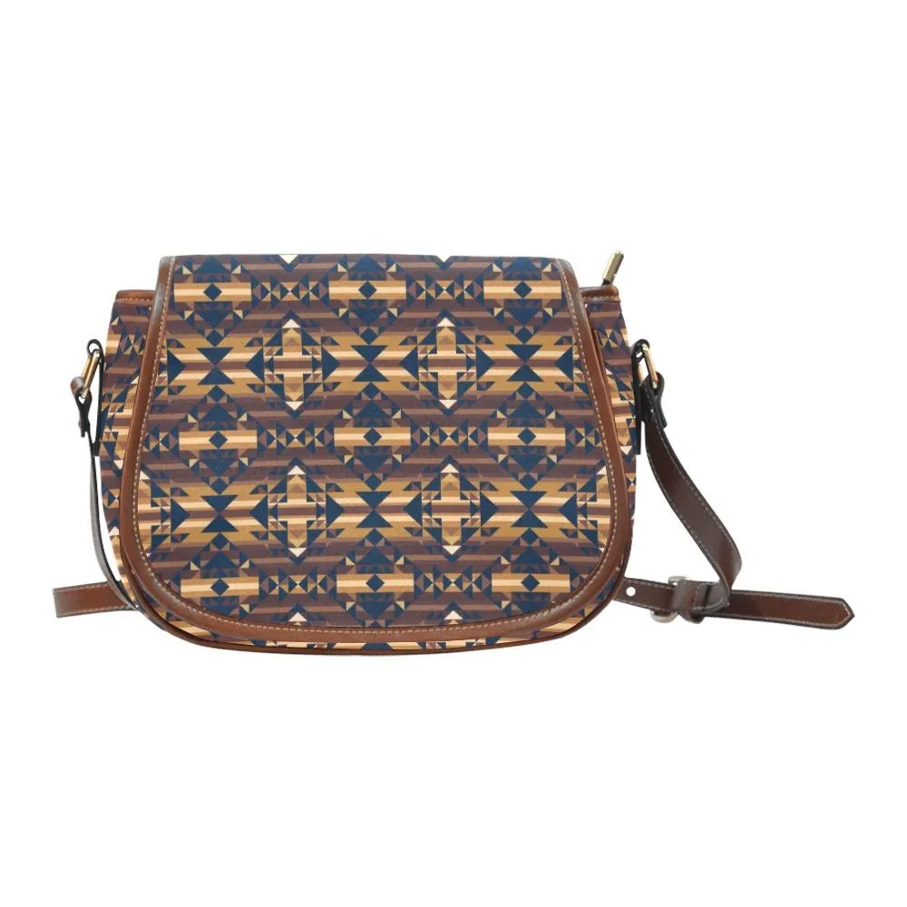 Marron Cloud Saddle Bag/Small