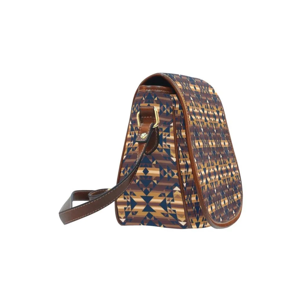 Marron Cloud Saddle Bag/Small