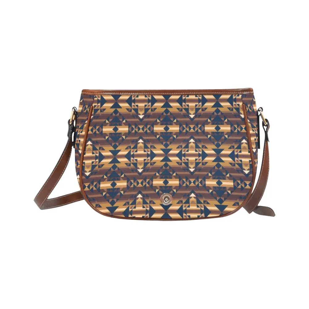 Marron Cloud Saddle Bag/Small