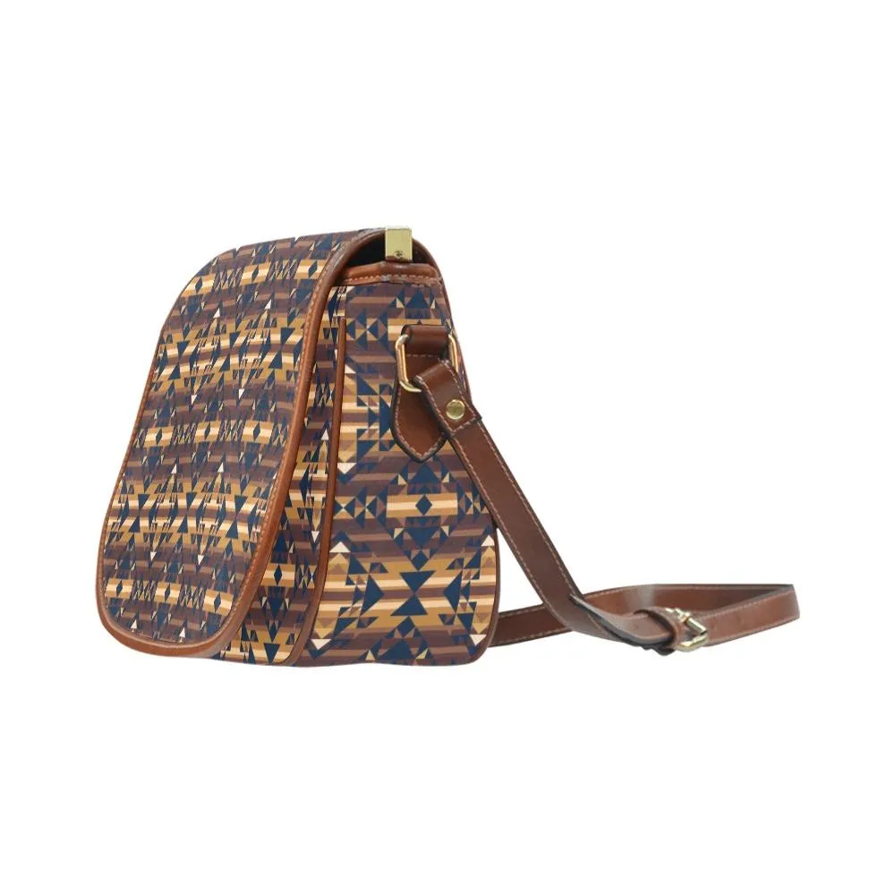 Marron Cloud Saddle Bag/Small