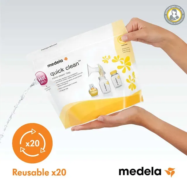 Medela Quick Clean Microwave Bags (5pcs)