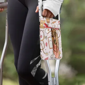 Medical Icons Crutch storage bag