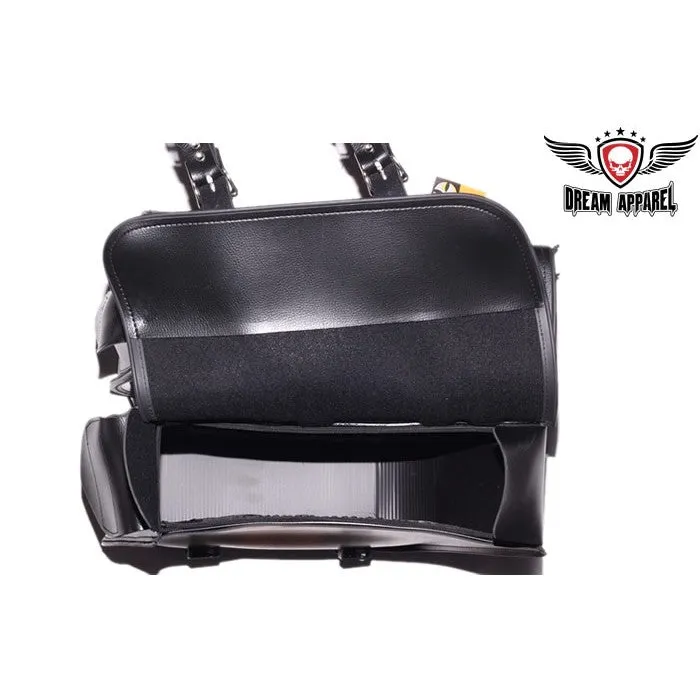 Medium Motorcycle Saddlebag With Concho