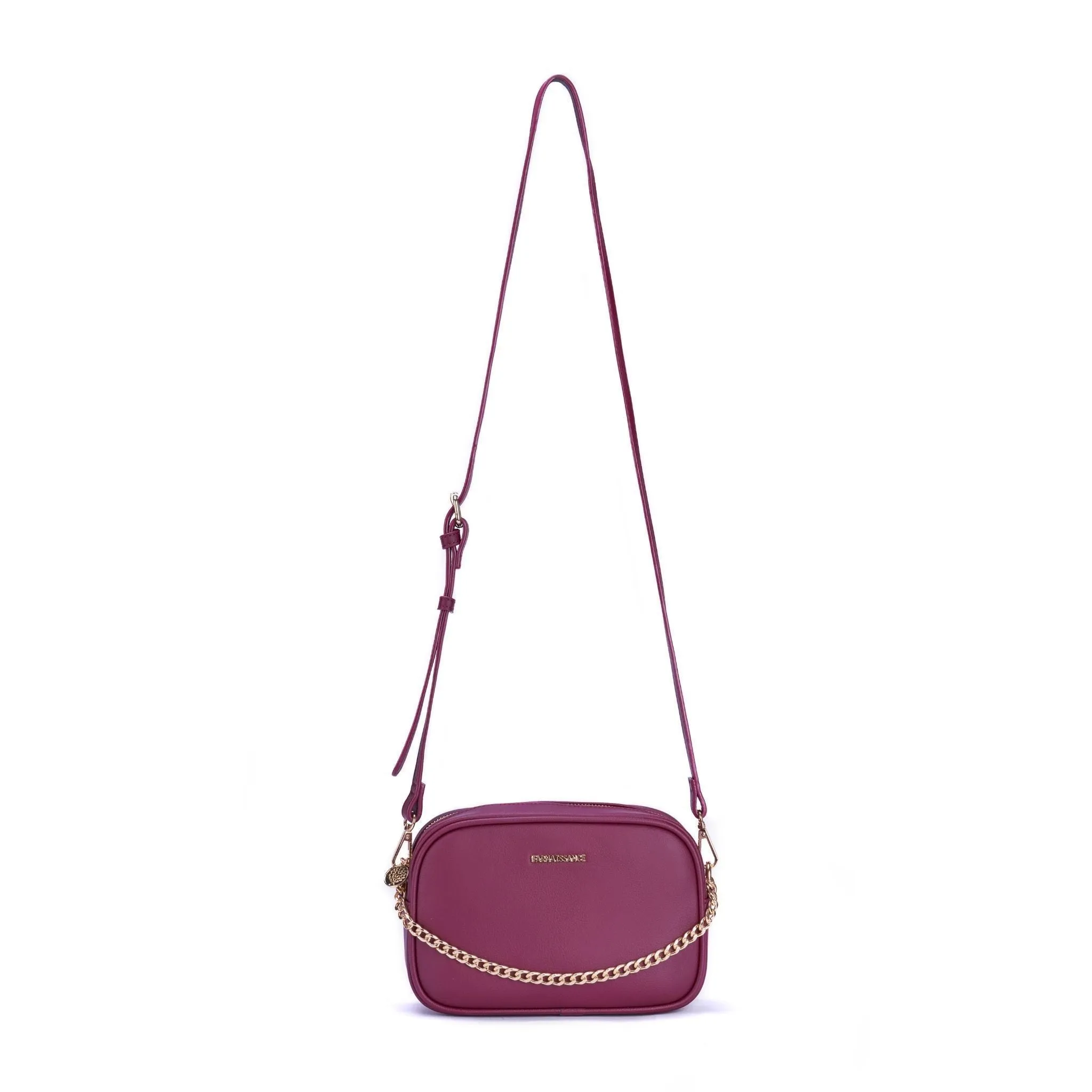 Melinda Camera Bag ⎮ Grape Leather