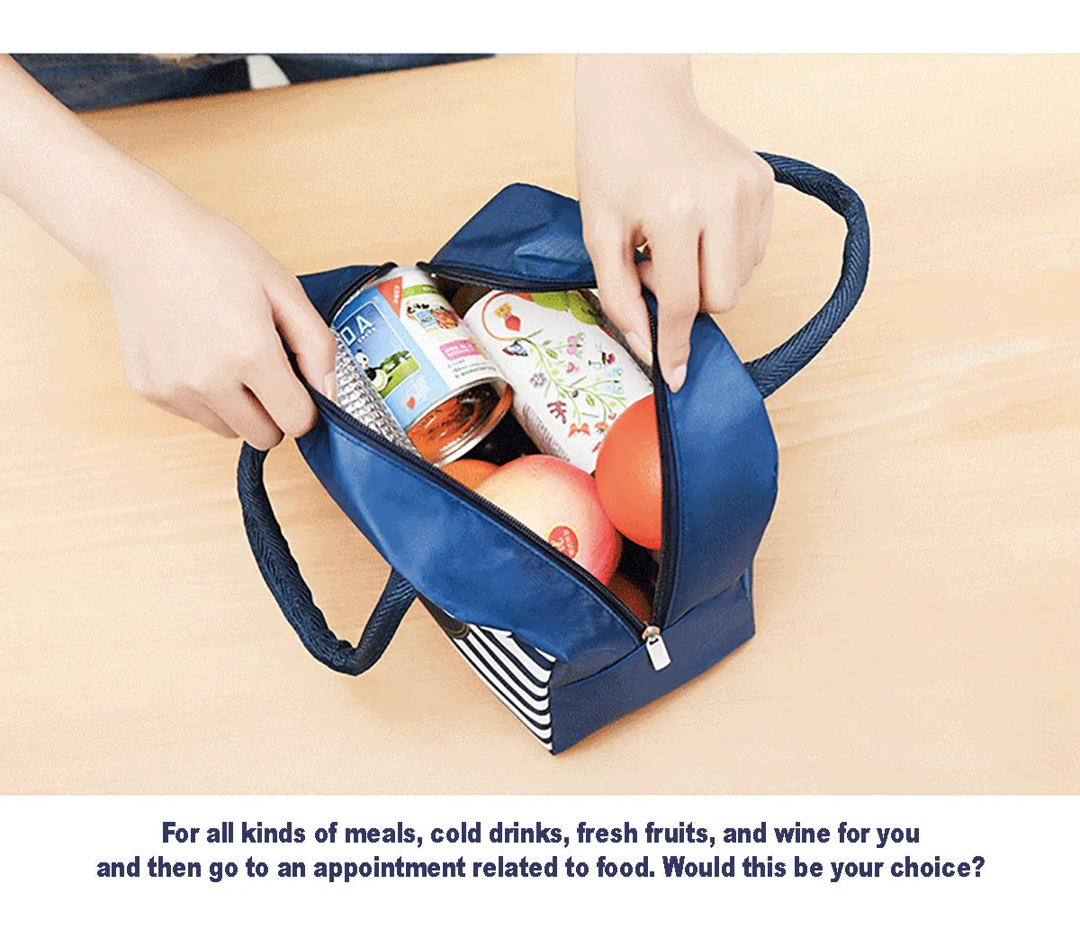 Mermaid Lunch Box Insulated Bag Soft Leakproof Lunch Bag for Kids Men Women, Durable Thermal Lunch Pail for School Work Office | Fit 6 Cans