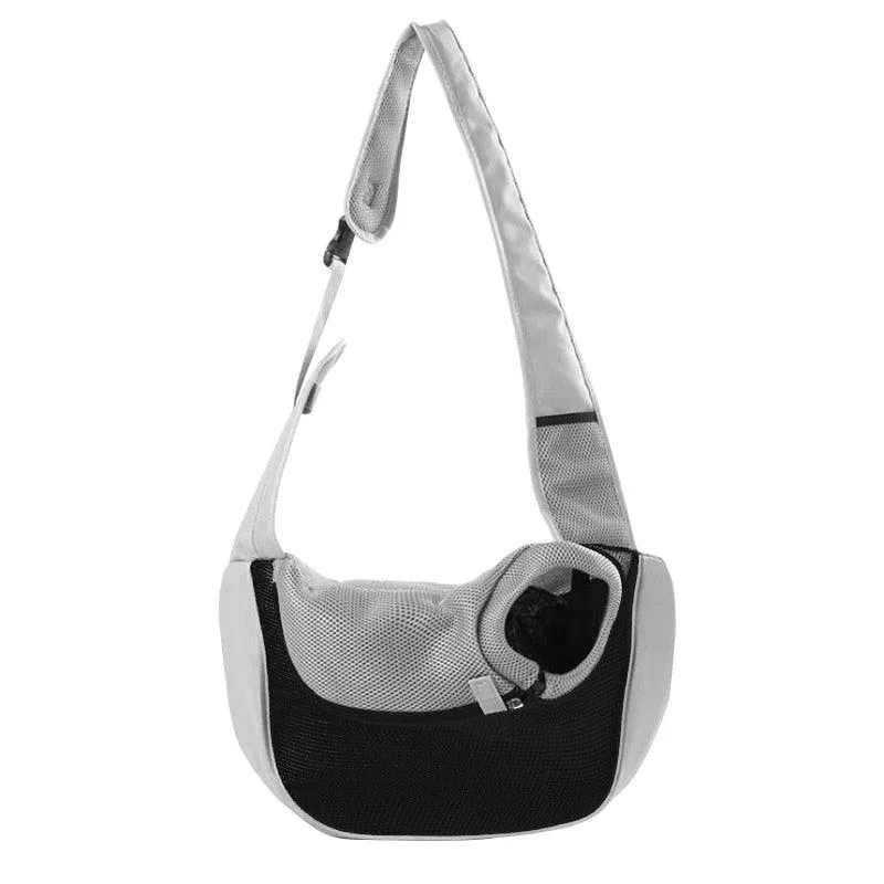 Mesh Sling Travel Pet Carrier