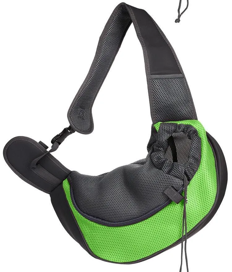 Mesh Sling Travel Pet Carrier