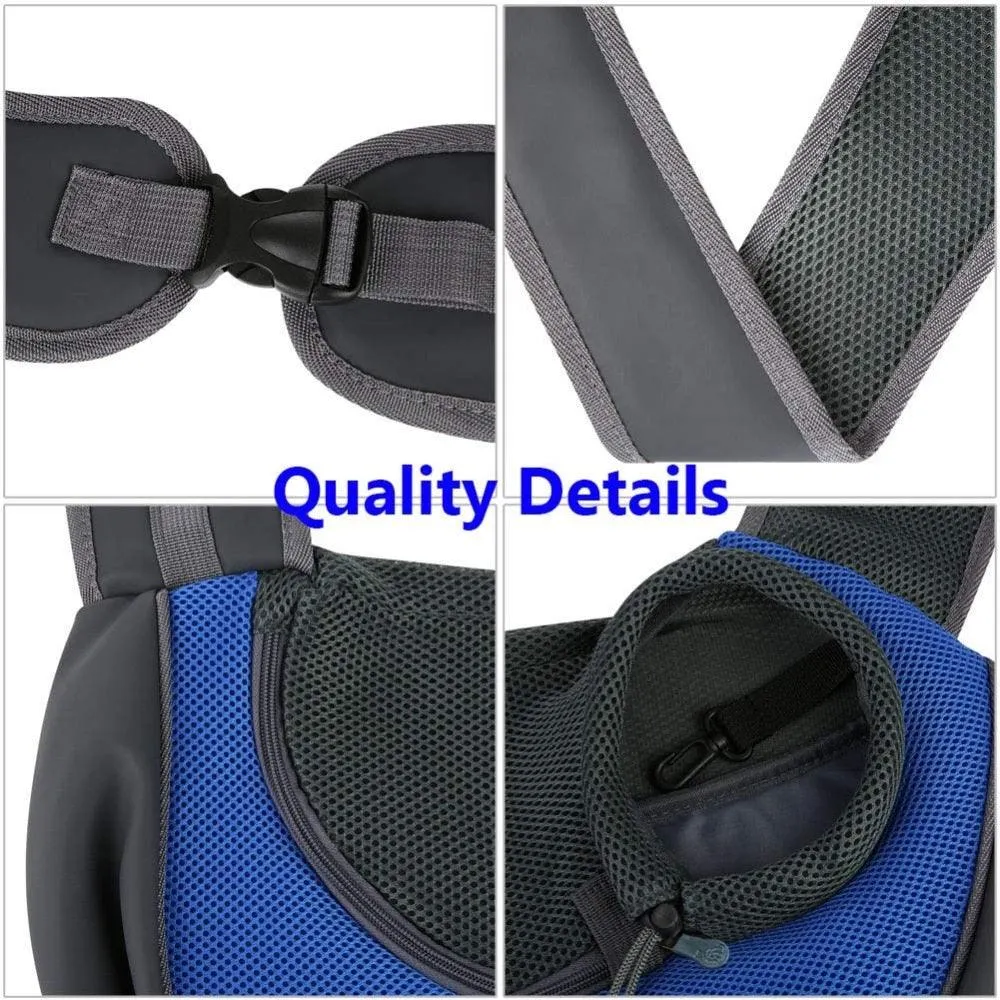 Mesh Sling Travel Pet Carrier