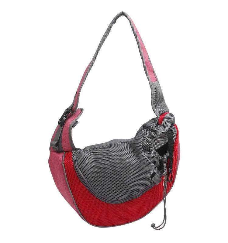 Mesh Sling Travel Pet Carrier