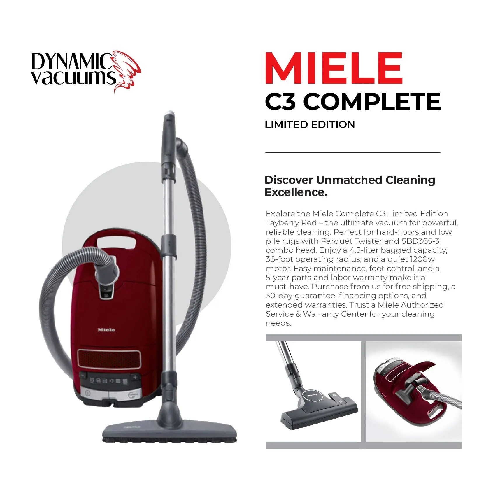 Miele C3 Complete Limited Edition