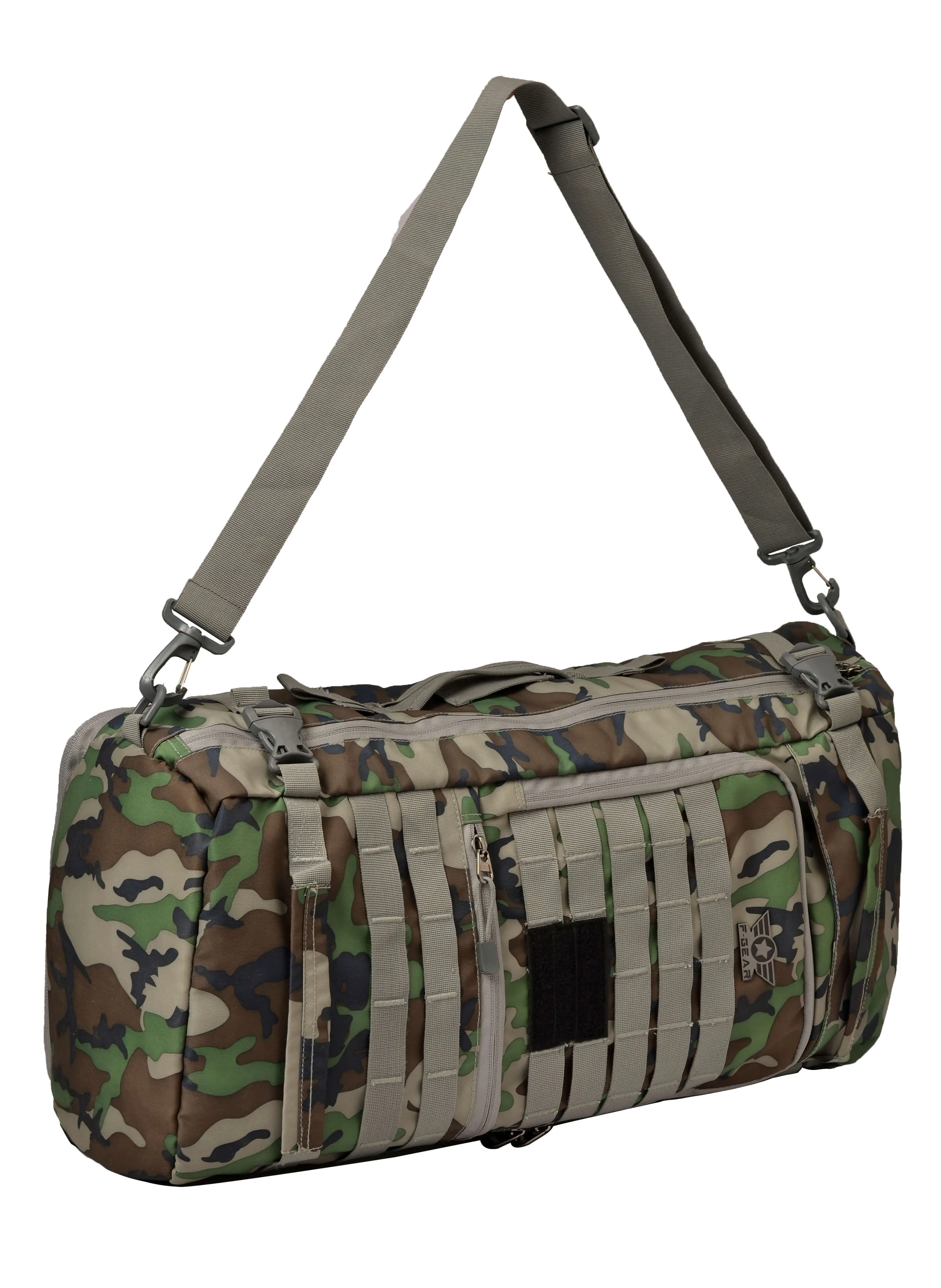 Military Garrison 36L Woodland A Camo Rucksack