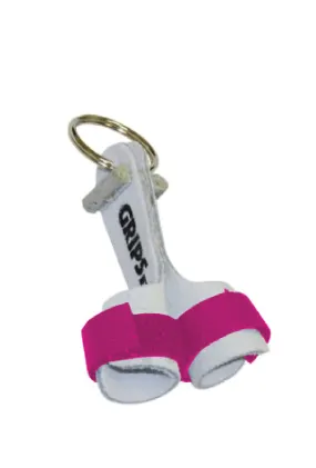 Mini Grips Key Ring Hot Pink