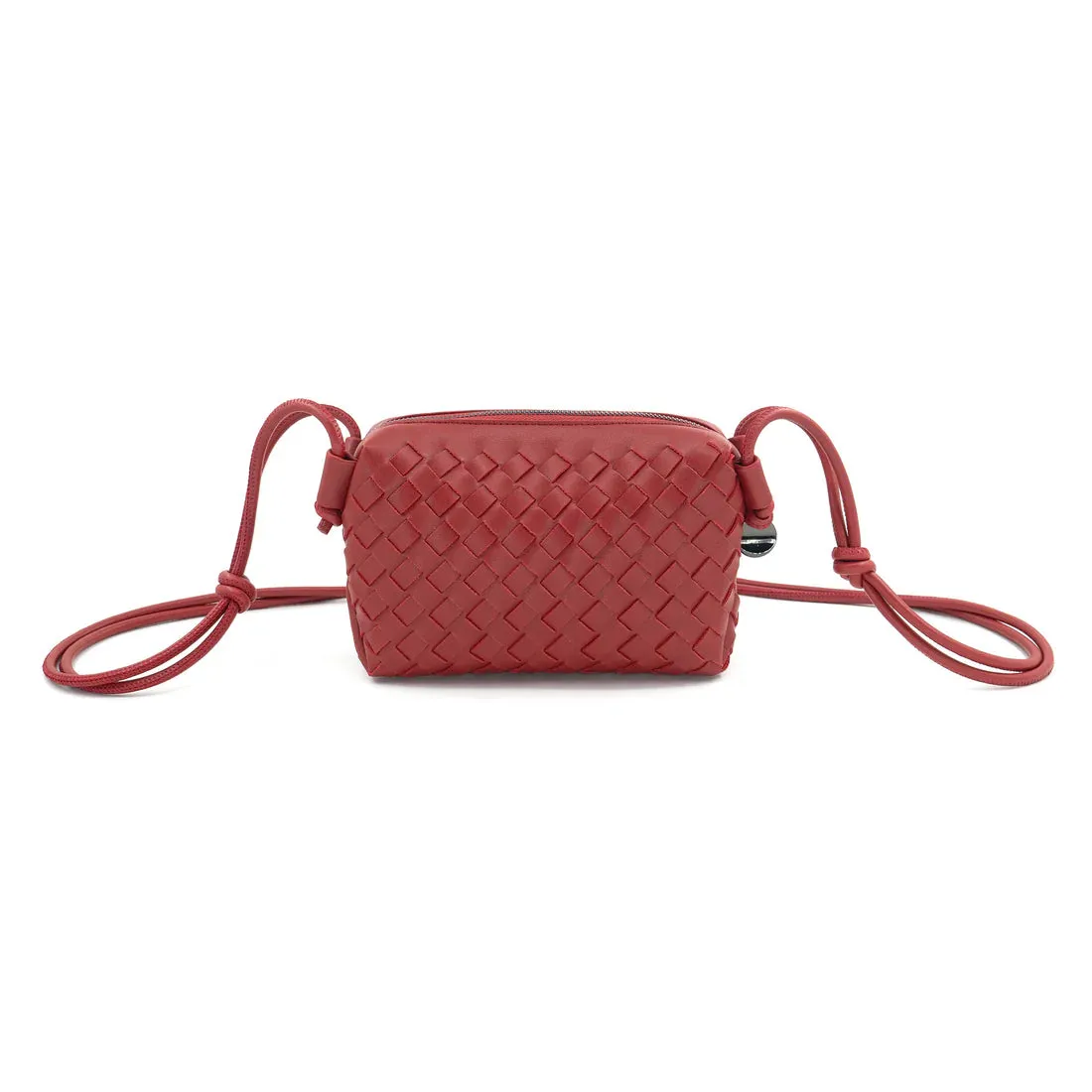 Mini Woven Satchel Bag