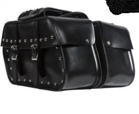 Motorcycle Saddle Bag with Studs