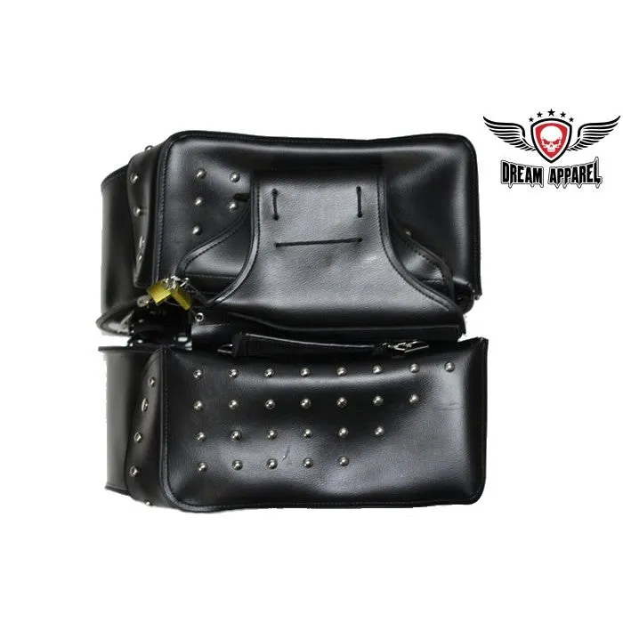 Motorcycle Saddlebag With Studs