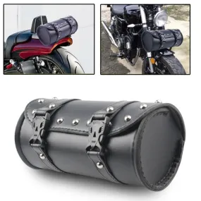 Motorcycle Waterproof Leather  Fork Bag